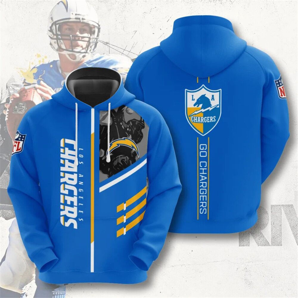 Men's NFL 3D Digital Print Hoodie - Loose Fit