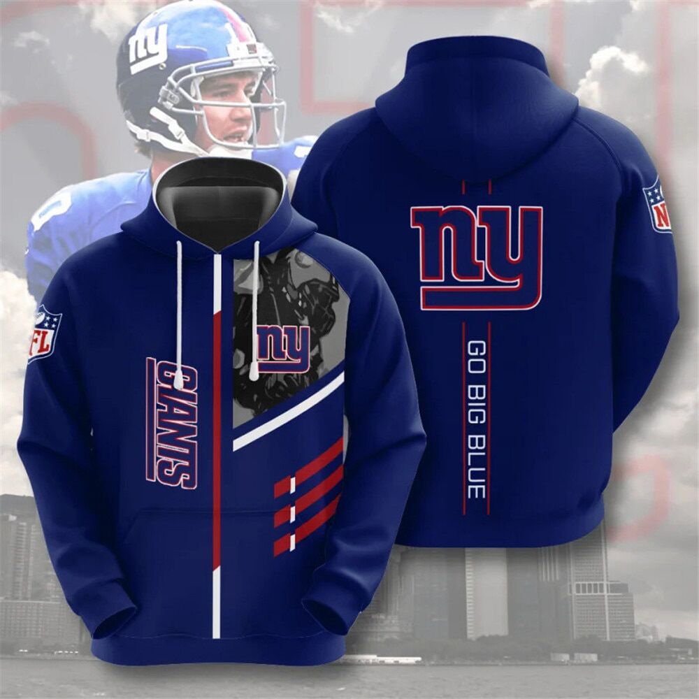 Men's NFL 3D Digital Print Hoodie - Loose Fit